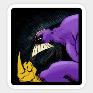 The Maxx Fanart Sticker